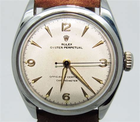 rolex oyster perpetual bubble back|rolex bubble back 1933 gold.